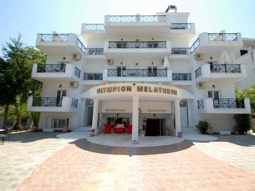 Hotel Olympion Melathron Platamonas Esterno foto