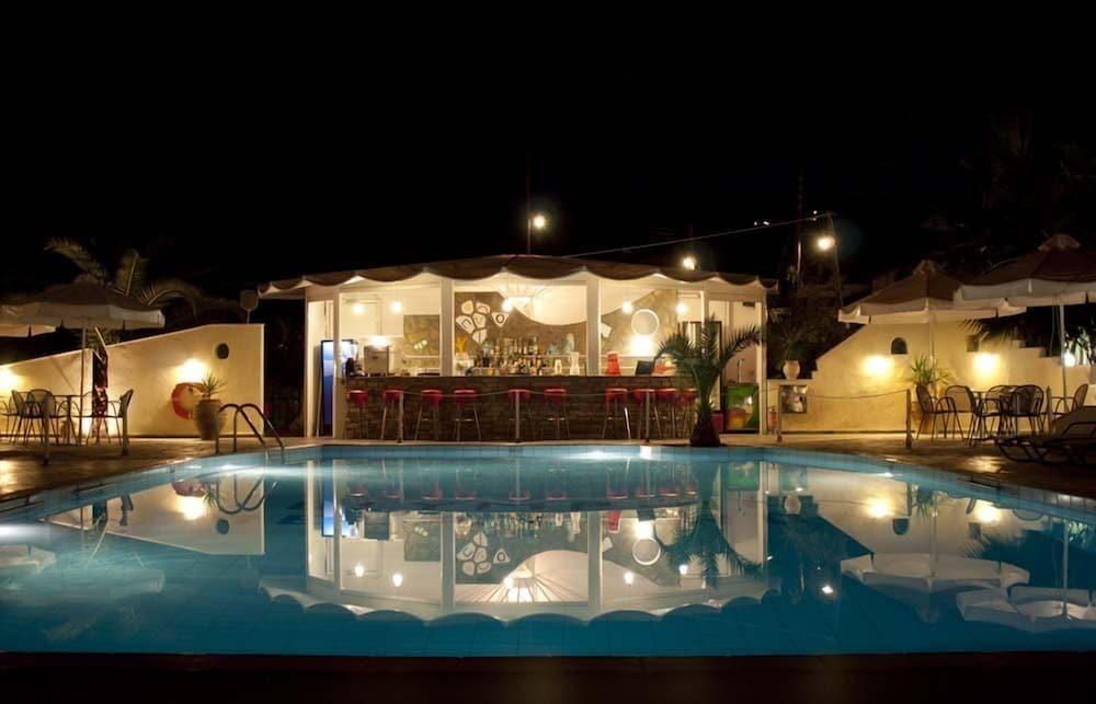 Hotel Olympion Melathron Platamonas Esterno foto