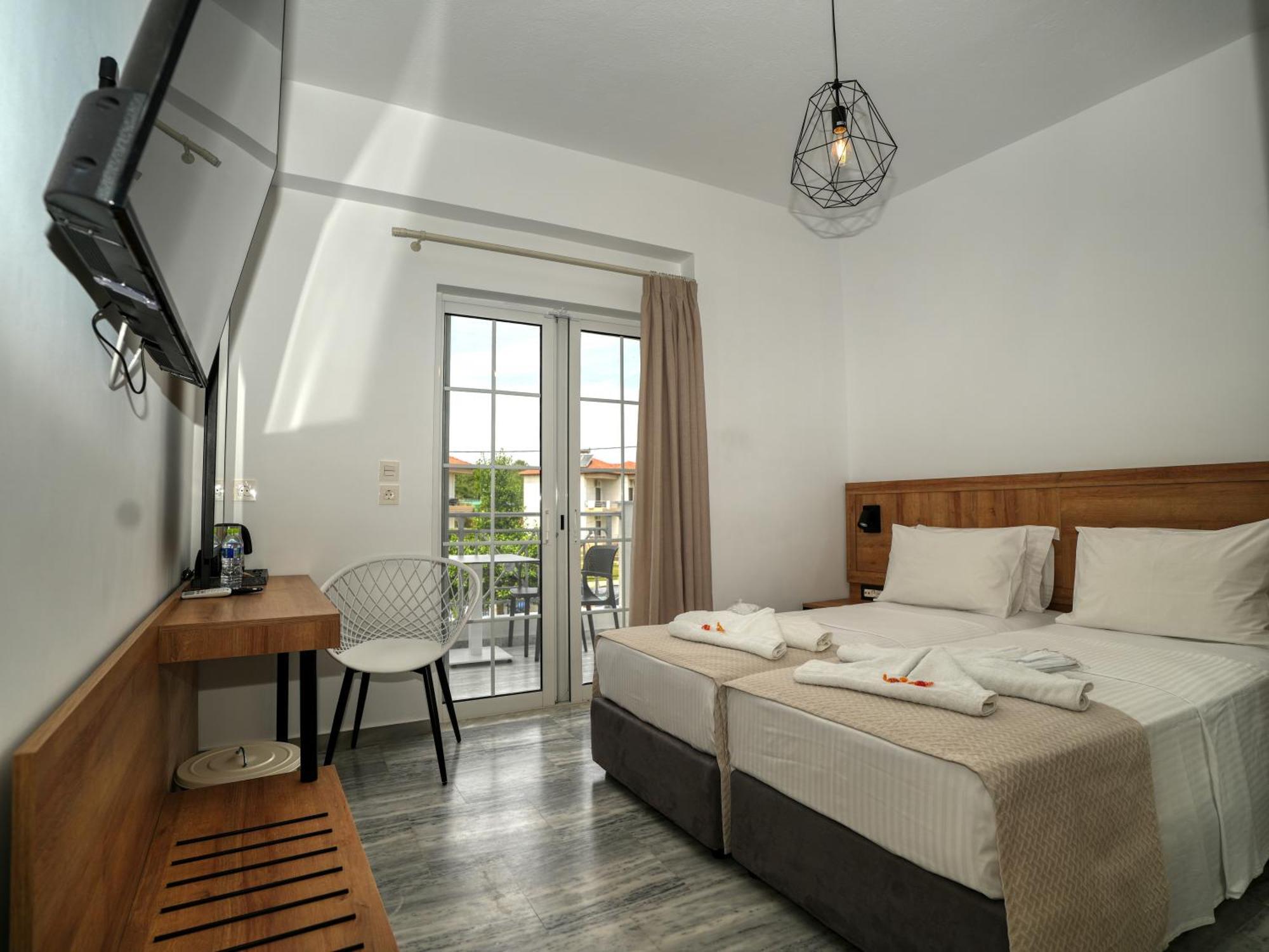 Hotel Olympion Melathron Platamonas Esterno foto