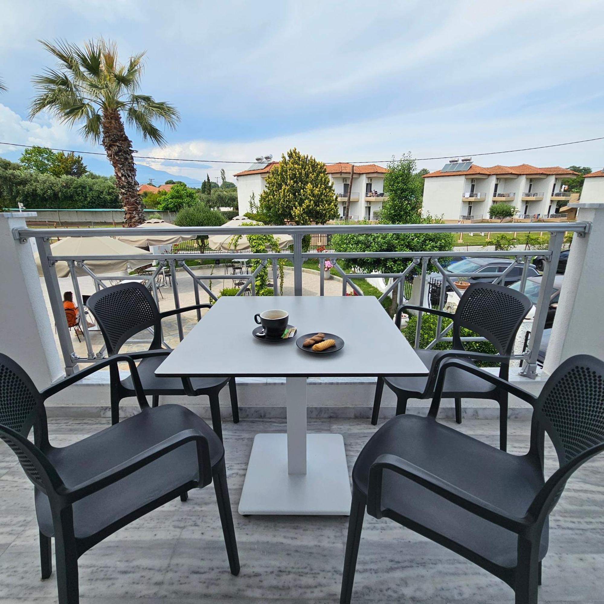 Hotel Olympion Melathron Platamonas Esterno foto