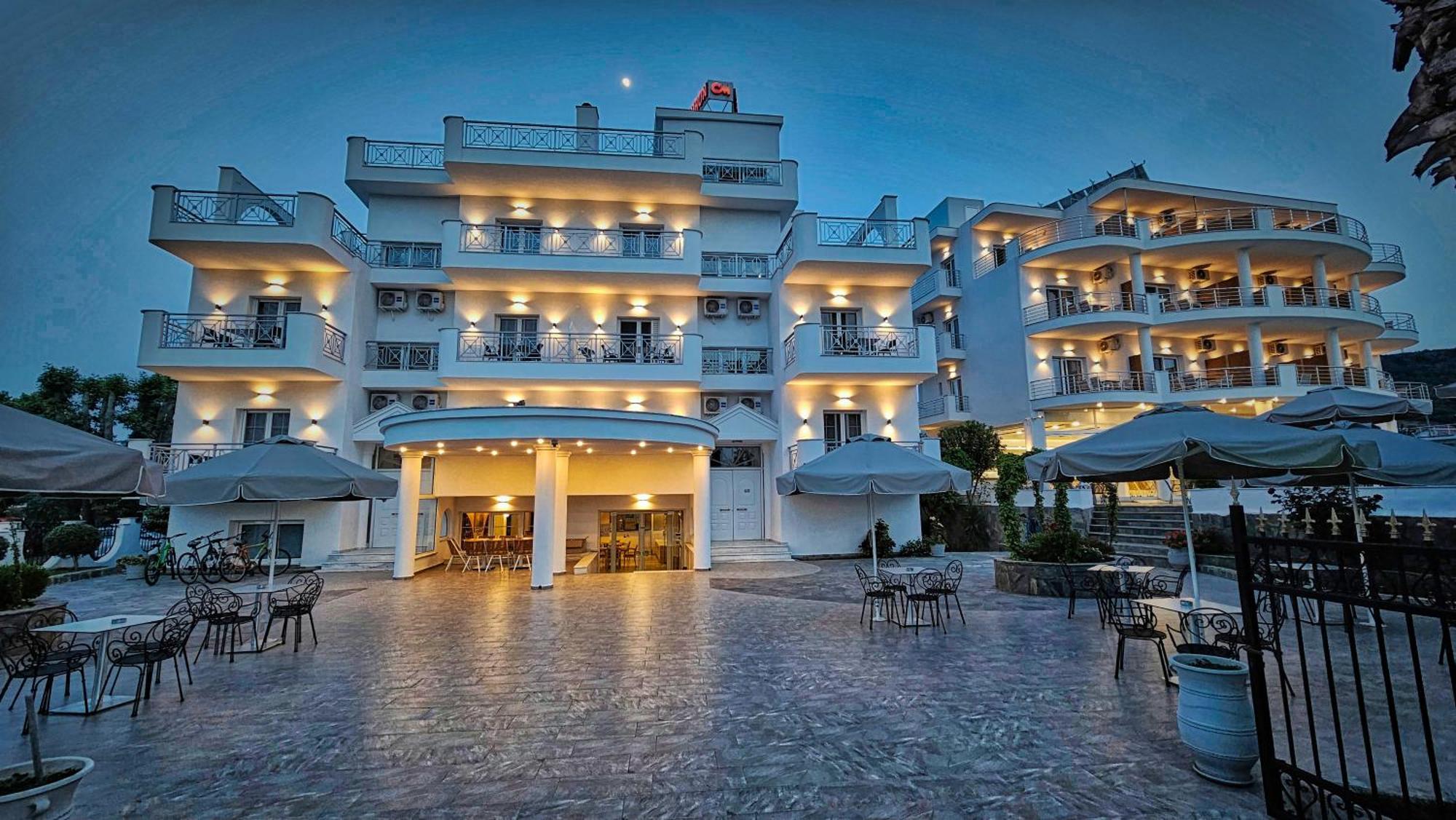 Hotel Olympion Melathron Platamonas Esterno foto