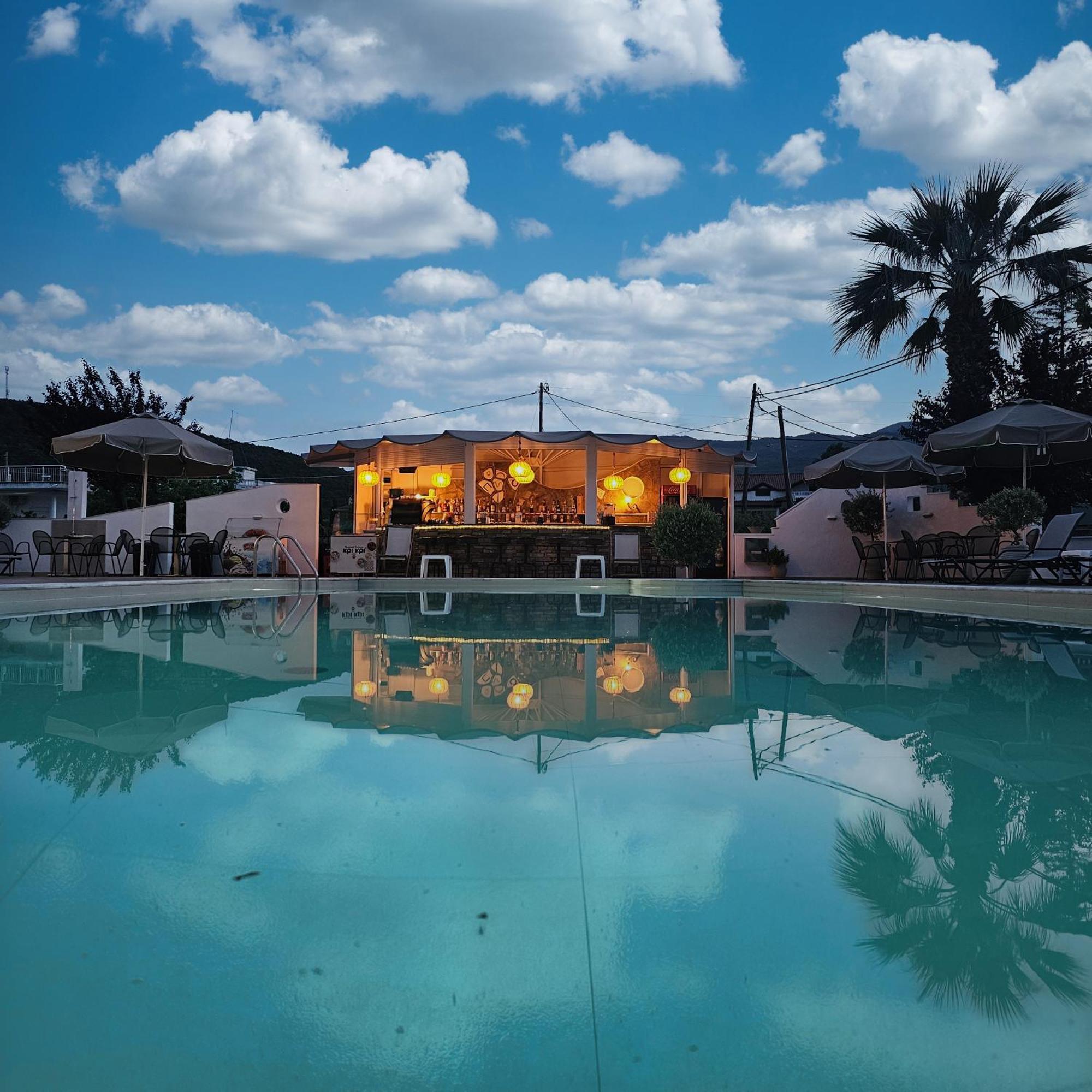 Hotel Olympion Melathron Platamonas Esterno foto