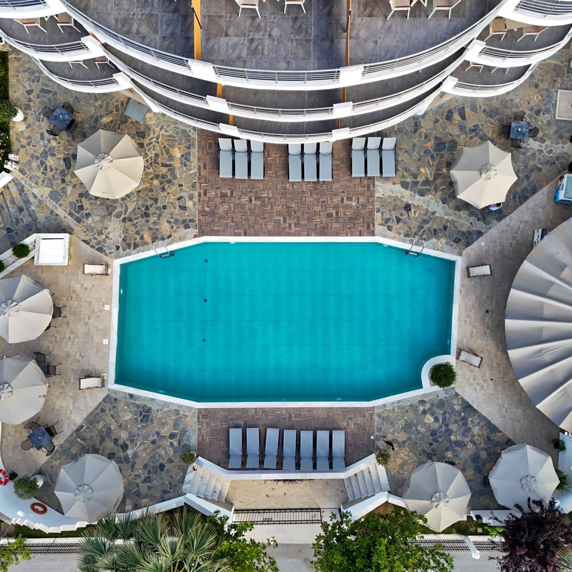 Hotel Olympion Melathron Platamonas Esterno foto