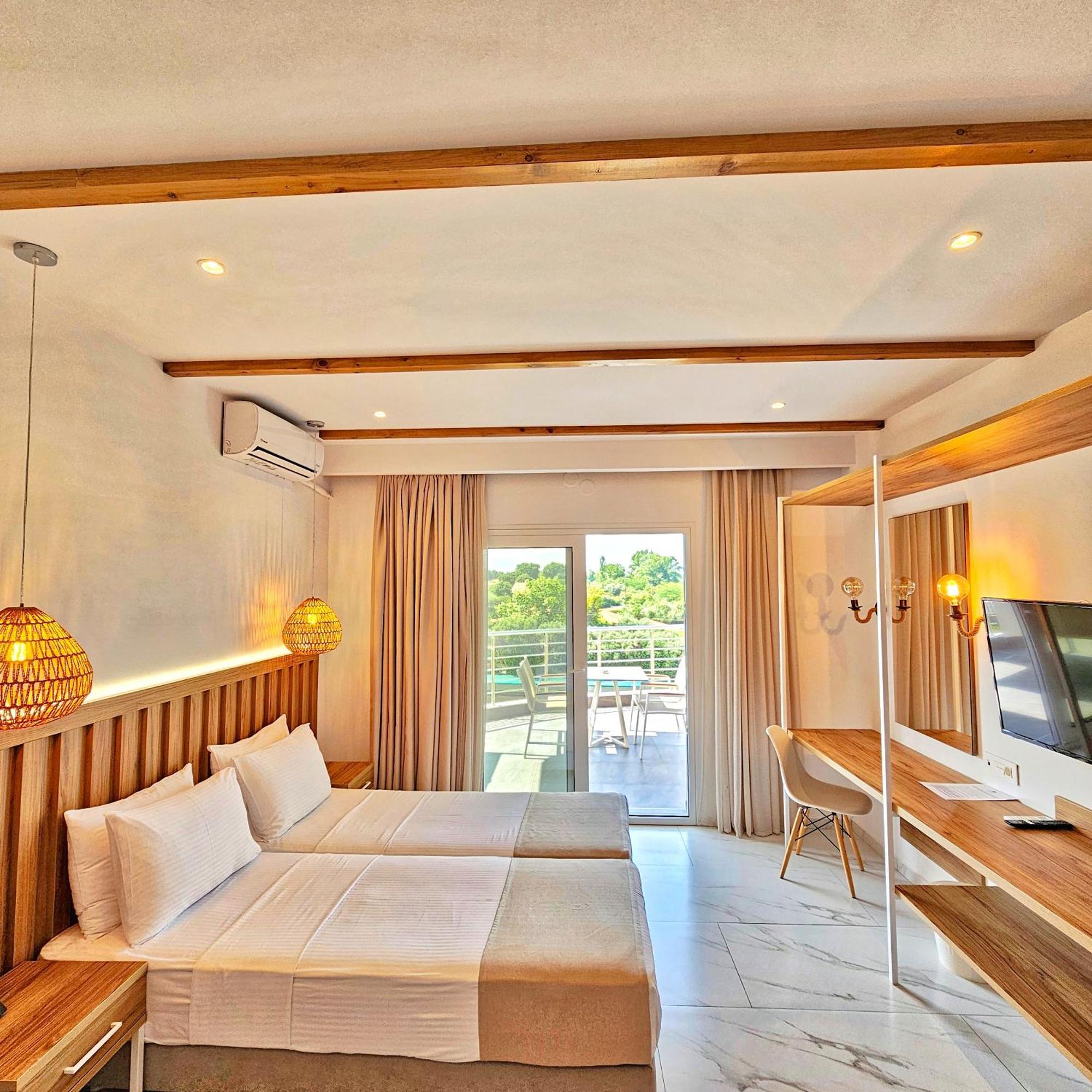 Hotel Olympion Melathron Platamonas Esterno foto