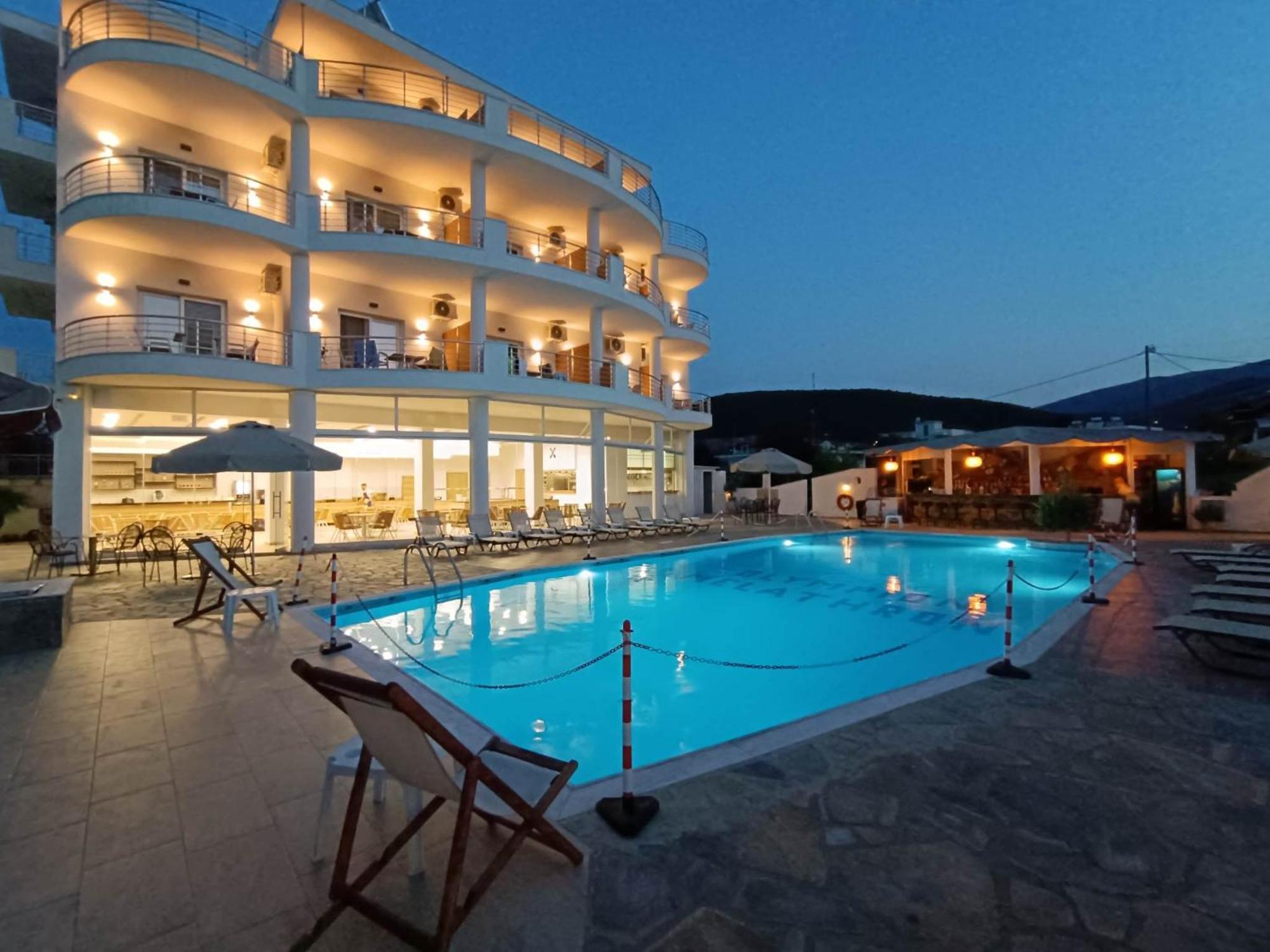 Hotel Olympion Melathron Platamonas Esterno foto