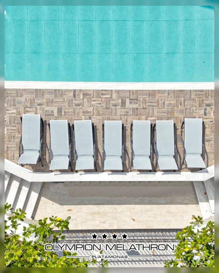 Hotel Olympion Melathron Platamonas Esterno foto