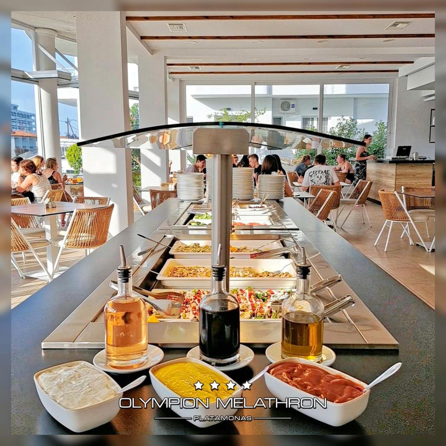 Hotel Olympion Melathron Platamonas Esterno foto