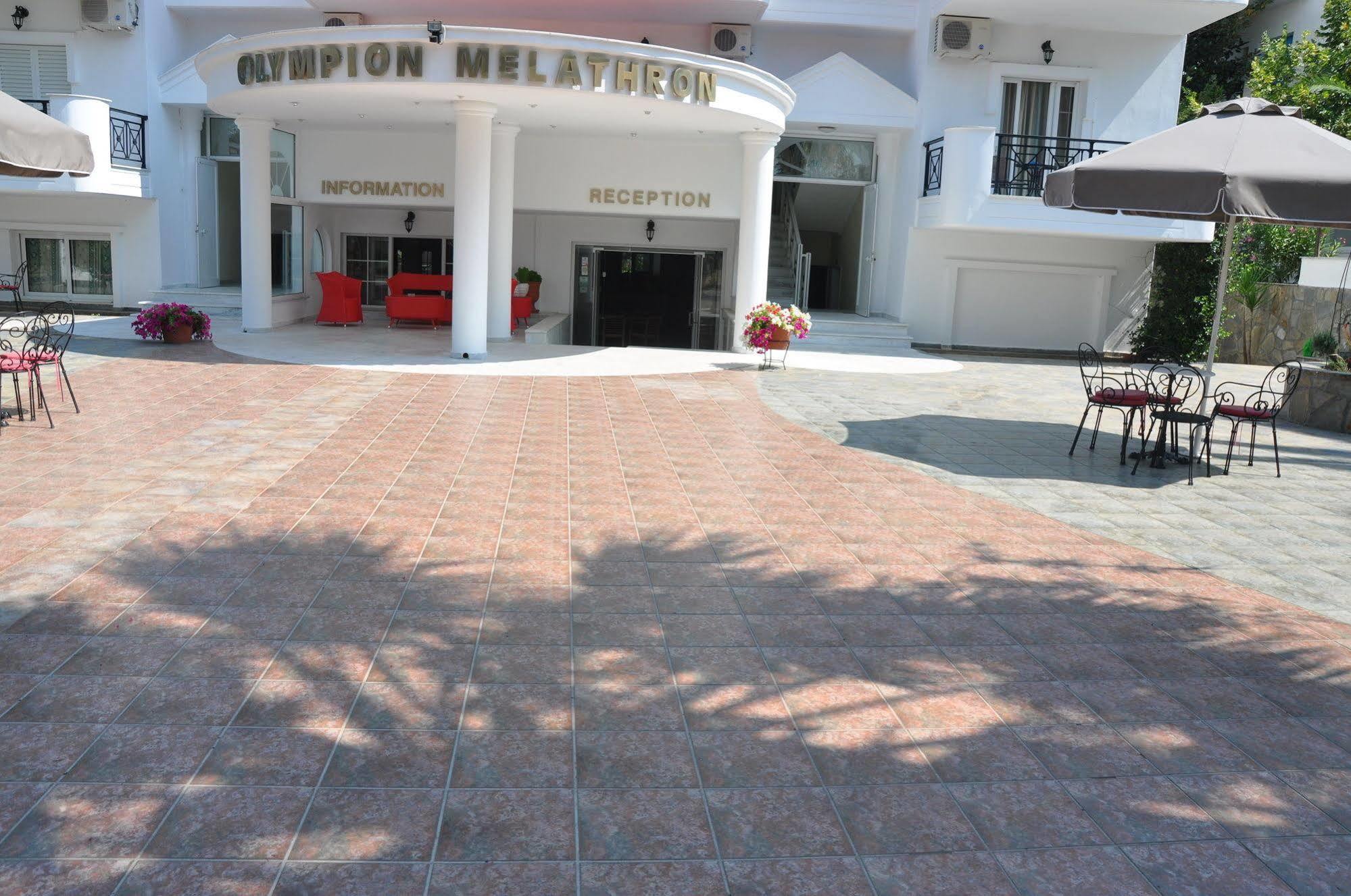 Hotel Olympion Melathron Platamonas Esterno foto