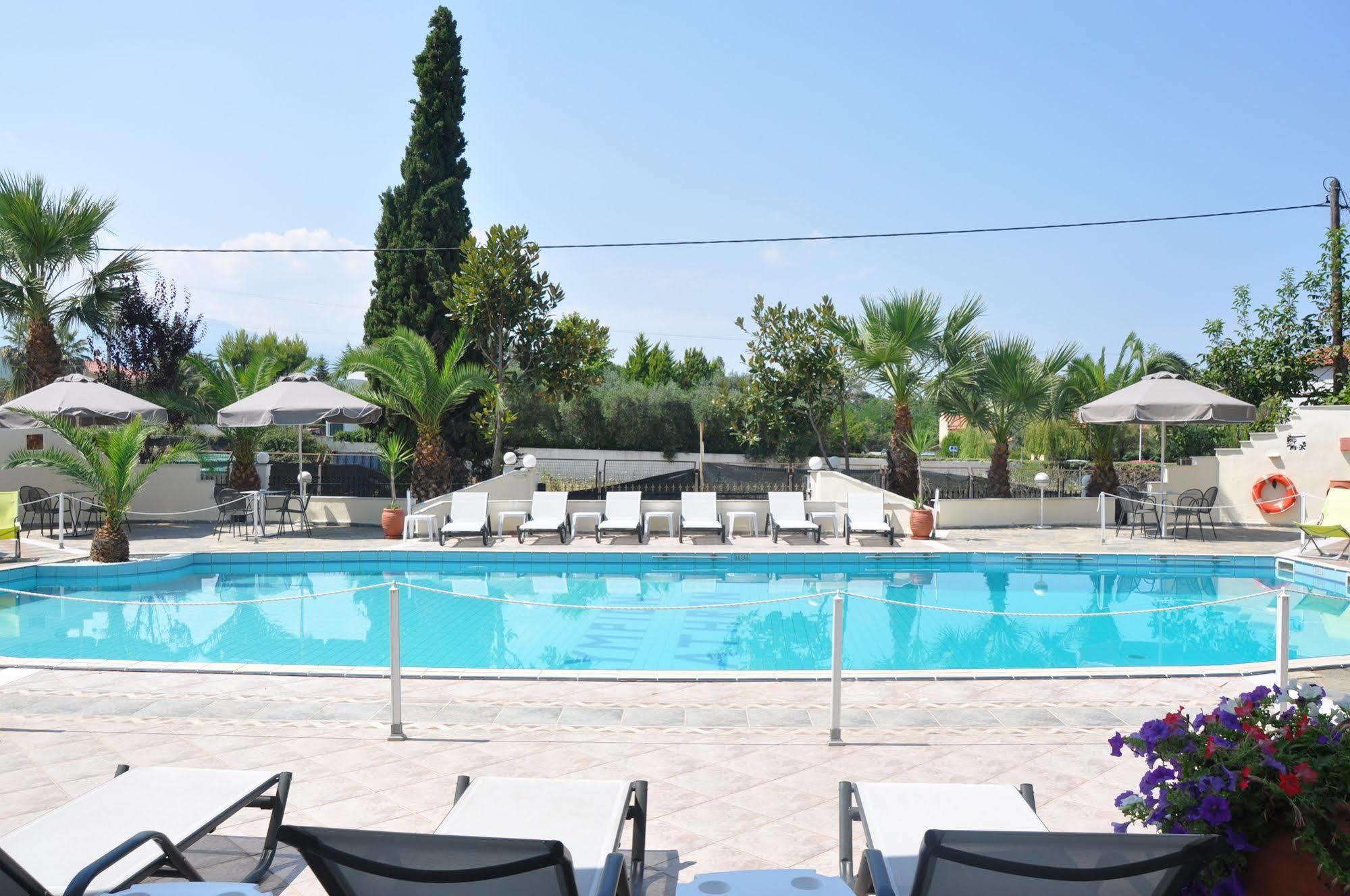 Hotel Olympion Melathron Platamonas Esterno foto